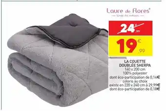 Stokomani La couette doublee sherpa offre