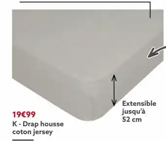 Gifi Drap housse coton jersey offre