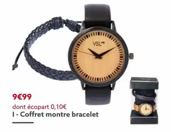 Coffret montre à bracelet
