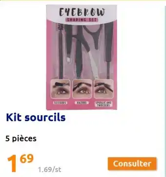 Action Kit sourcils offre