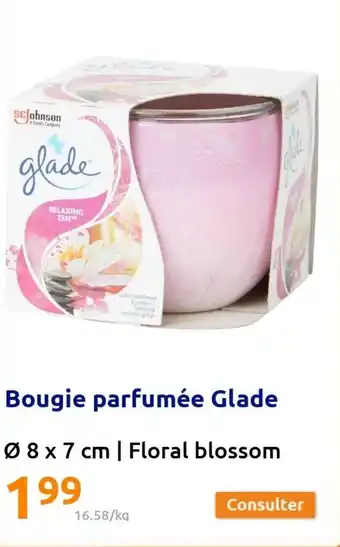 Action Bougie parfumée glade offre