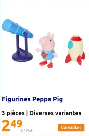 Action Figurines peppa pig offre