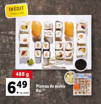 Lidl Plateau de sushis kai offre