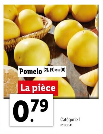 Lidl Pomelo offre