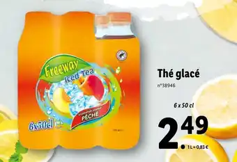 Lidl Thé glacé offre