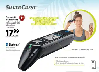 Lidl Thermomètre multifonction offre