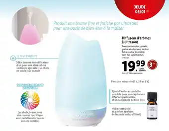 Diffuseur d'arômes à ultrasons