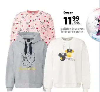 Lidl Sweat offre