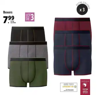 Lidl Boxers offre
