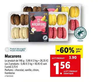 Lidl Macarons offre