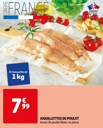 Aiguillettes de poulet