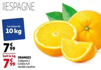 Auchan Oranges offre