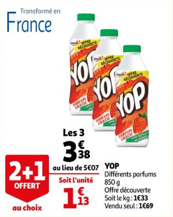 Auchan Yop offre