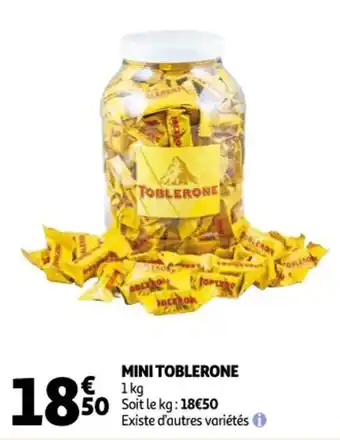 Auchan Mini toblerone offre