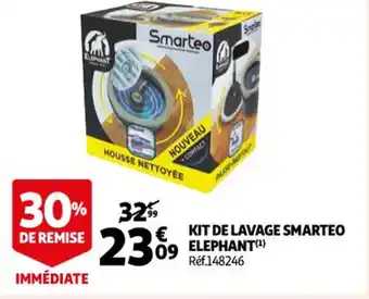 Auchan Kit de lavage smarteo elephant offre