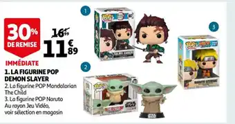 Auchan La Figurine Pop Demon Slayer offre