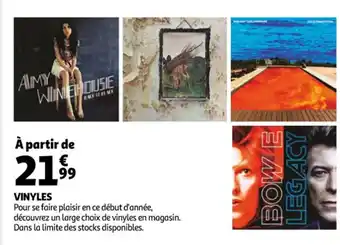 Auchan Vinyles offre