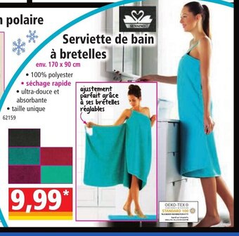 Norma Serviette de Bain a Bretelles offre