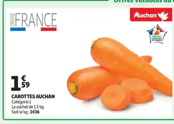 Auchan Supermarché Carottes Auchan offre