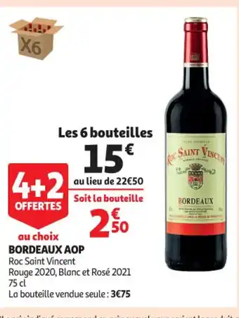 Auchan Supermarché Bordeaux AOP offre