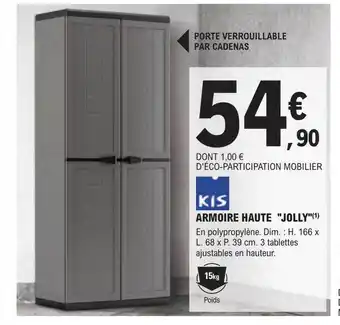 E.Leclerc Brico Armoire haute offre