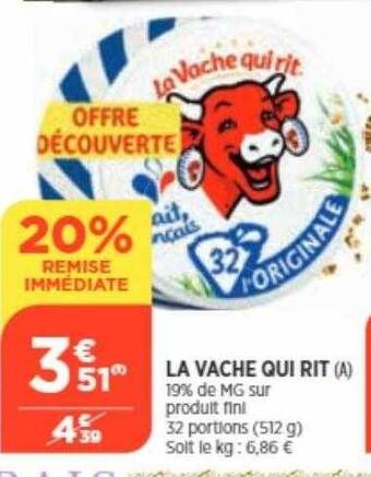 Bi1 La vache qui rit offre