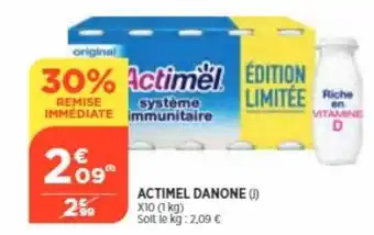 Bi1 Actimel danone offre