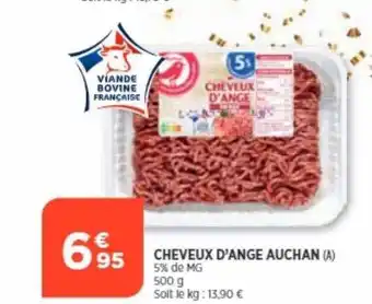 Bi1 Cheveux d'ange auchan offre