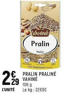 Pralin praliné vahiné