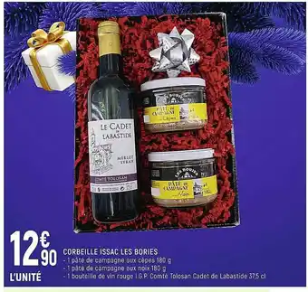 Spar Corbeille issac les bories offre