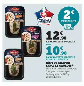 RĂŽti de chapon farci le gaulois