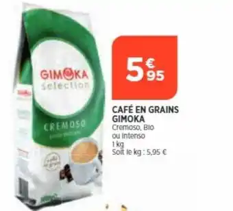 Bi1 Café en grains gimoka offre