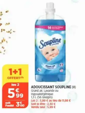 Bi1 Adoucissant soupline offre