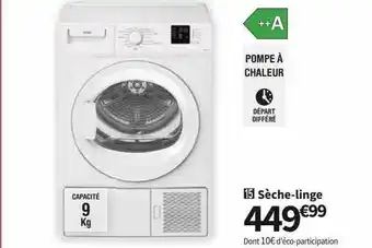 Conforama Sèche-linge offre