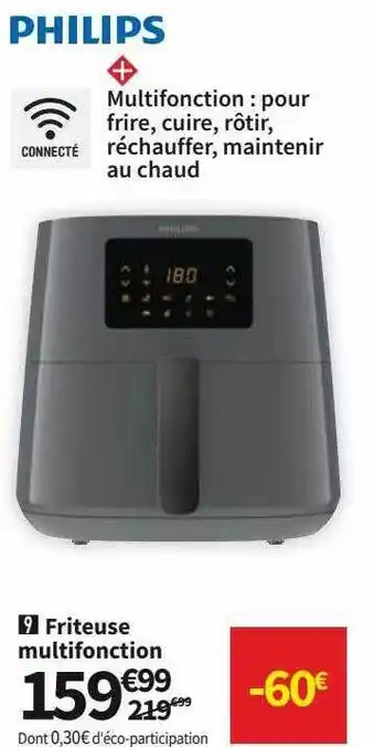 Conforama Philips friteuse multifonction offre