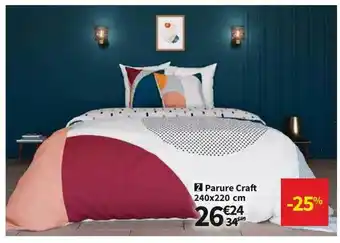 Conforama Parure craft offre