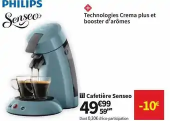 Conforama Philips senseo cafetière offre