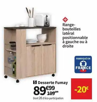 Conforama Desserte fumay offre