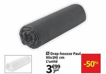 Conforama Drap-housse paul offre