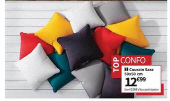 Conforama Coussin sara offre