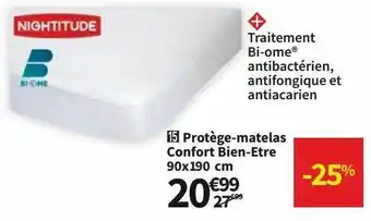 Nightitude protĂšre-matelas confort bien-etre