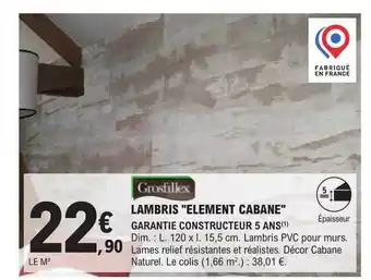 E.Leclerc Brico Lambris offre