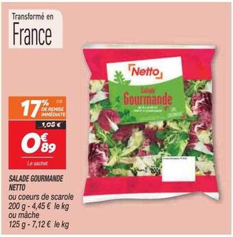 Netto Salade gourmande netto offre