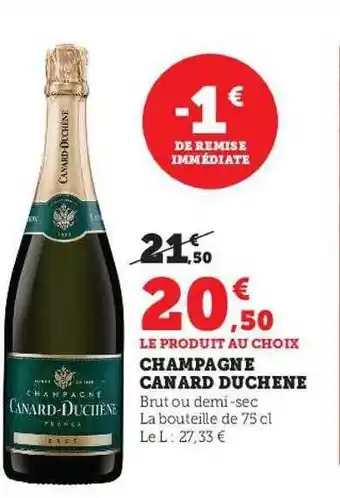 Champagne canard duchène