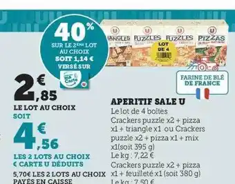 Apéritif salé u