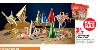 Sac Cotillons 10 Personnes