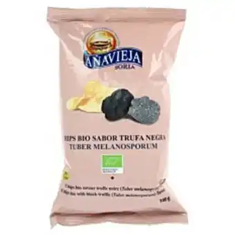 Naturalia Chips saveur truffe noire 100g bio offre