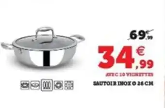 Sauthoir Inox 0 26 cm