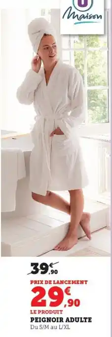 Hyper U Peignoir Adulte offre