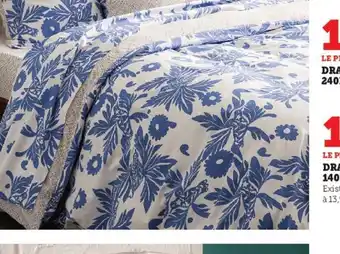 Hyper U Parure Housse De Couette 240x220 cm + 2 Taies D'Oreiller 63x63 cm offre